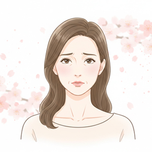 40代からの春のたるみ・花粉肌が原因?急に老けて見える理由とリセット法